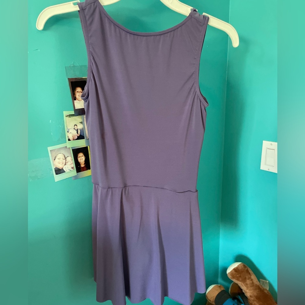 Pretty purple dance costume